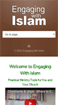 Mobile Screenshot of engagingwithislam.org